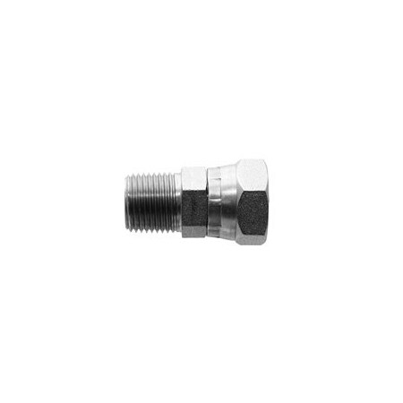 Titan Steel Adapter  1in Male NPTF x 1in Female BSPP Swivel 9023-16-16